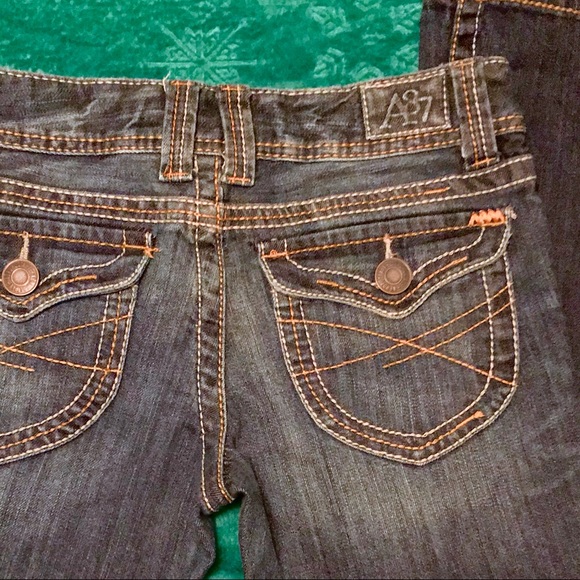 Aeropostale 5/6L Skinny Flare Jeans - Picture 5 of 5